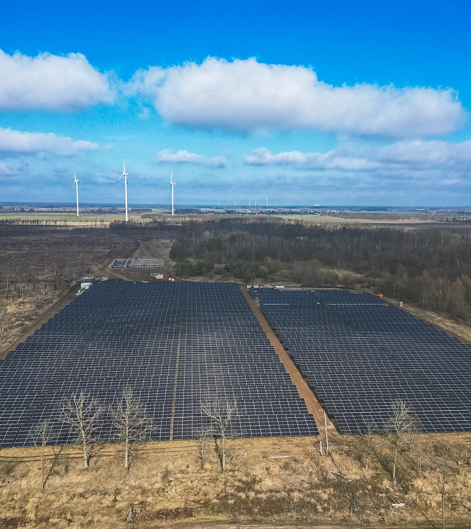 Falkenberg Brandenburg 7 MWp Photovoltaik PV Anlage Projekte G&P Investment