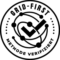 Grid First Logo – Methodik für Photovoltaik-Investment und Projektumsetzung
