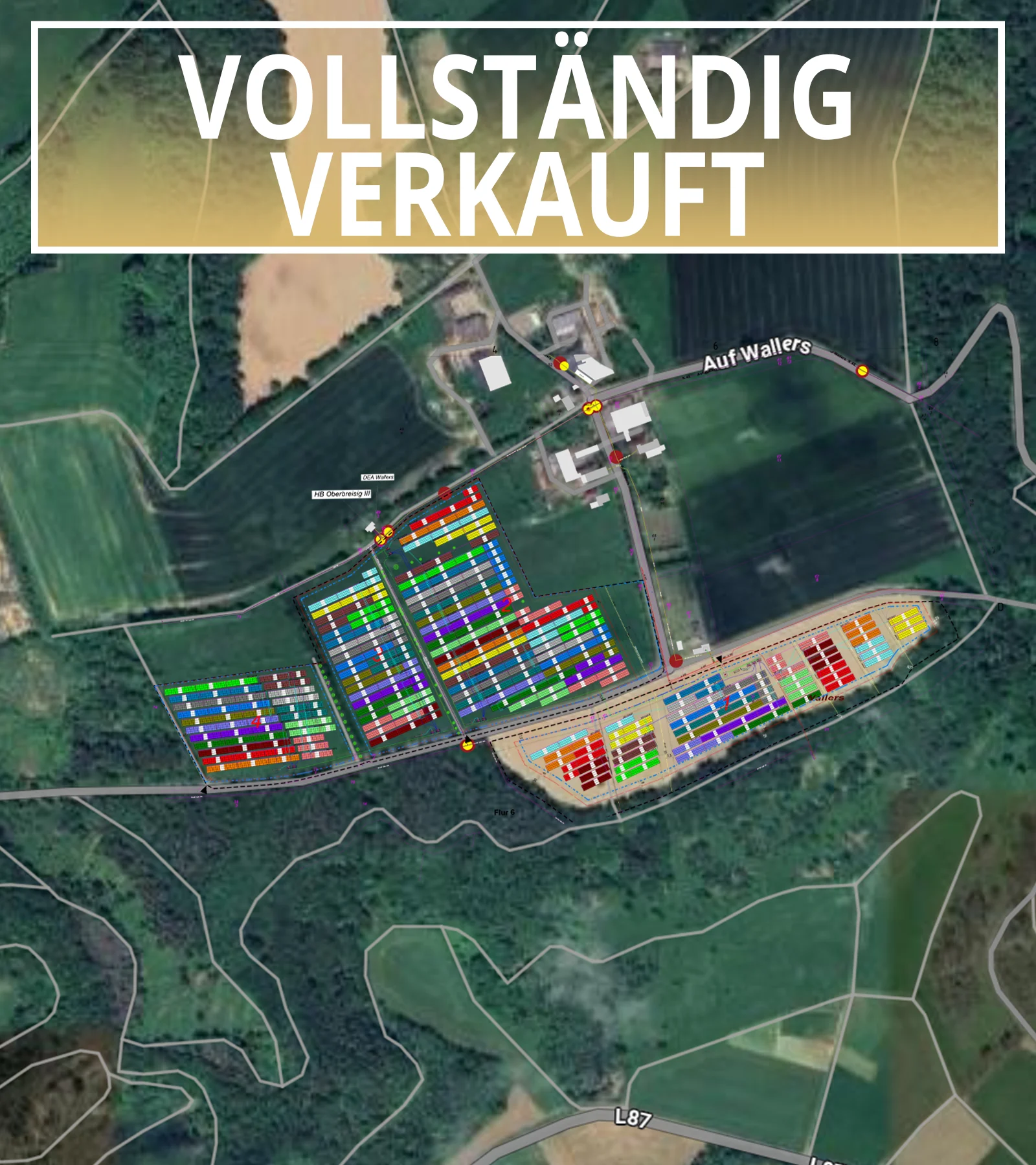 Solarpark Oberbreisig vollständig reserviert